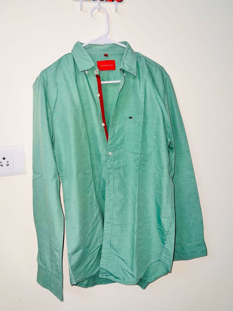Mint Green Oxford Shirt