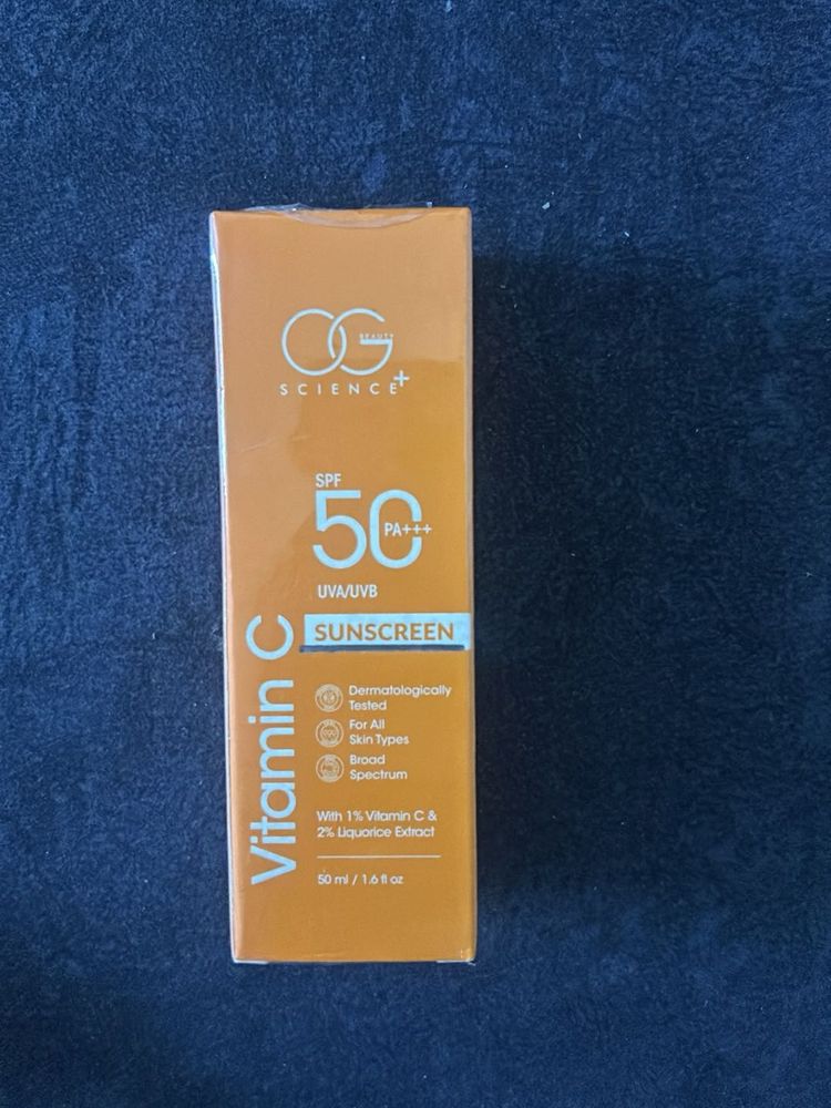 OG Science Vitamin C Sunscreen