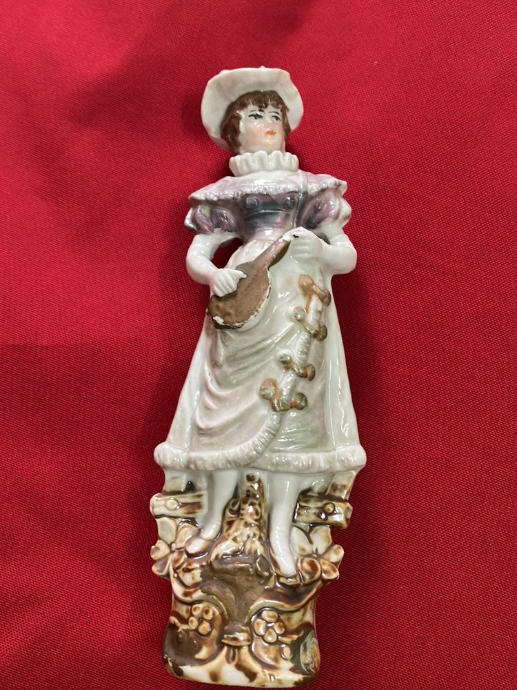 English Lady  Antique Figurine