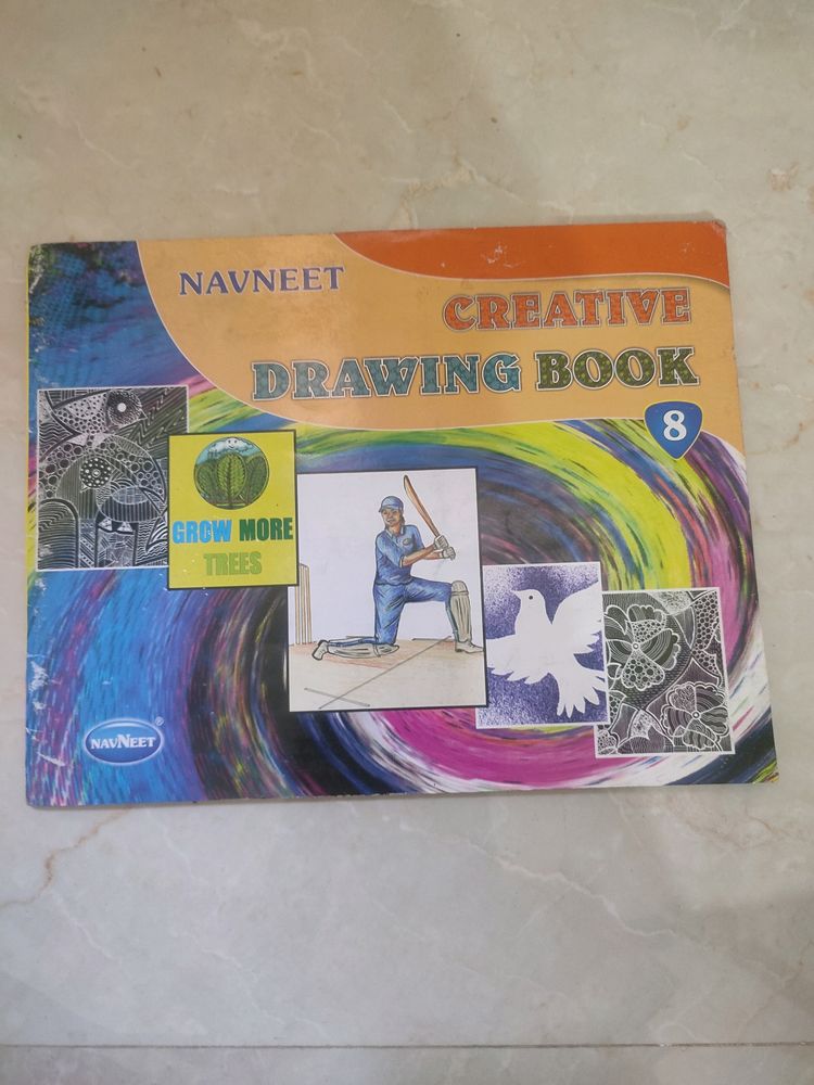 Navneet Creative Drawing Book Std:8