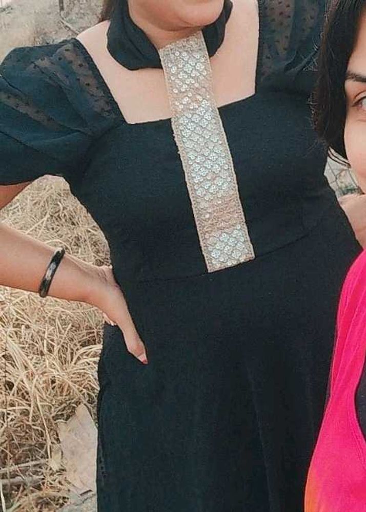 Black Dress For Women XL Size