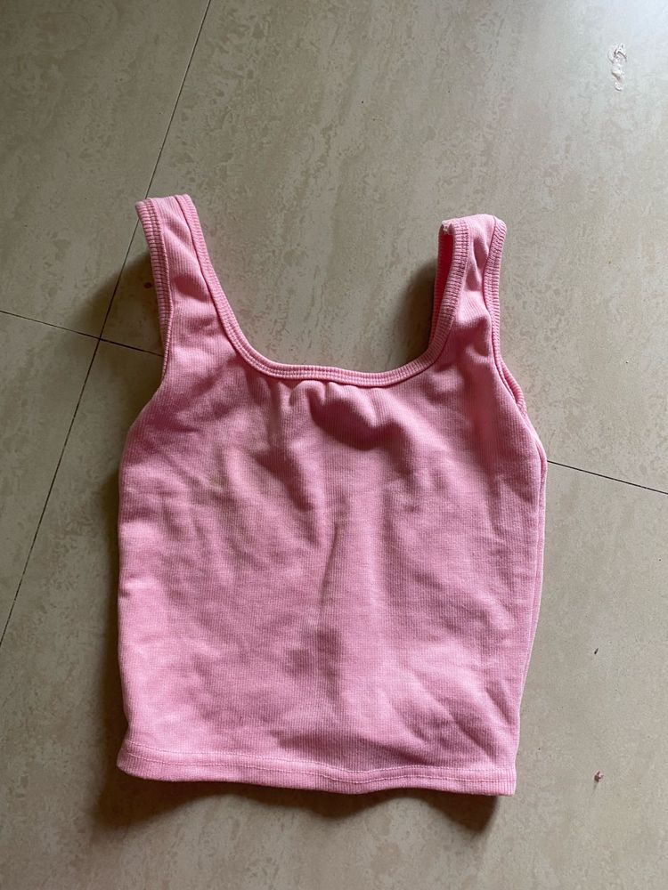 Pink Cute Tank Top