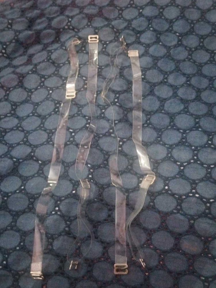 2 Pair Clear Bra Straps+1 Inner Wear Top+1bra