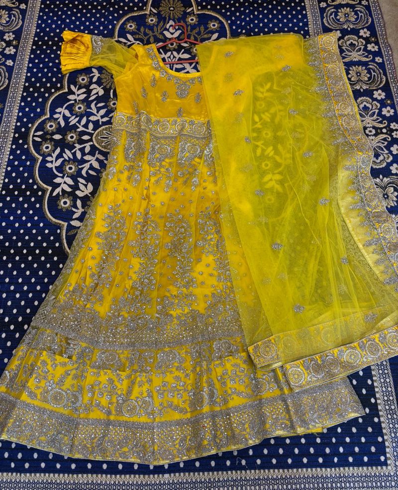 Yellow Embroidered Kurta Set
