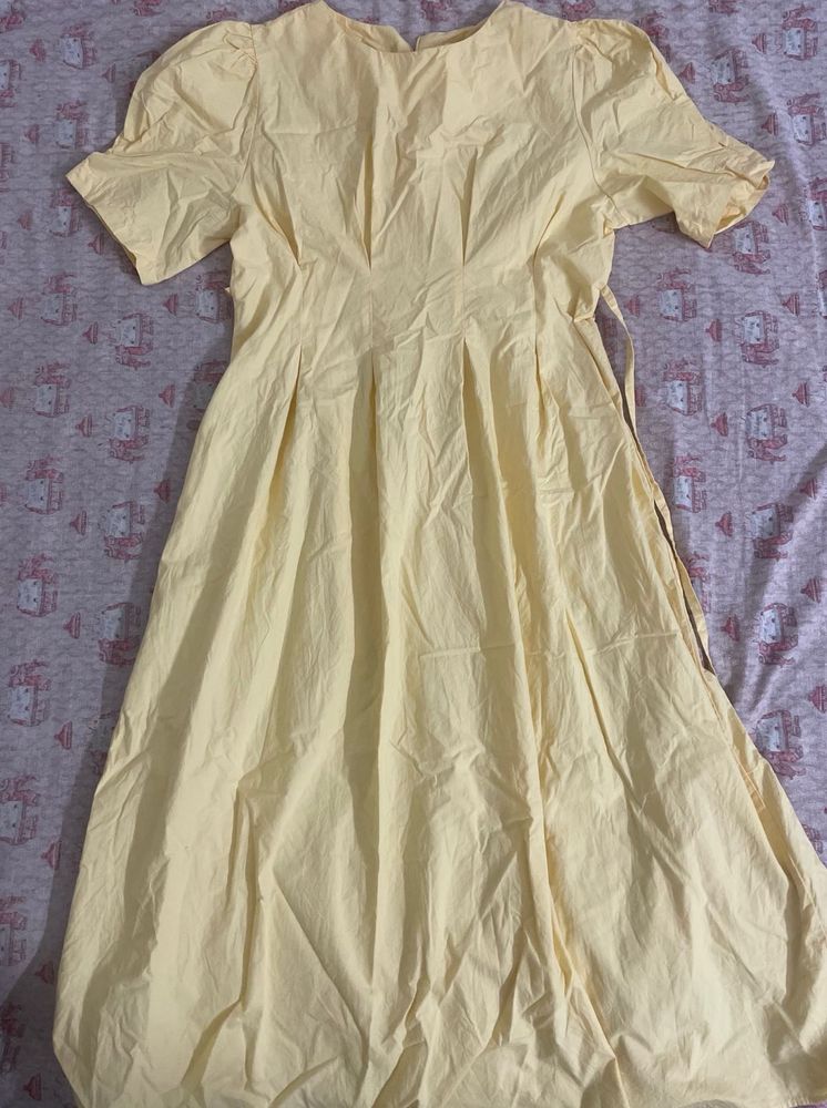 Yellow long Dress