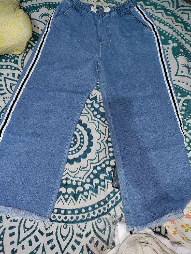 wide leg jeans