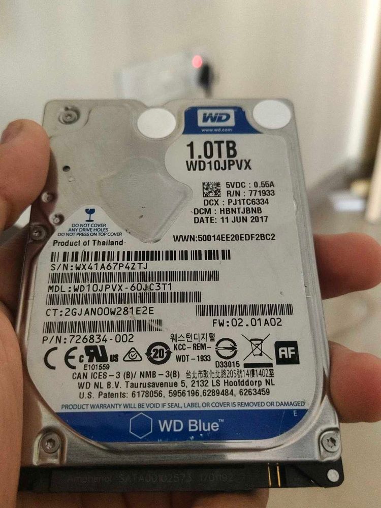WD 1TB HIGH SPEED Harddisk