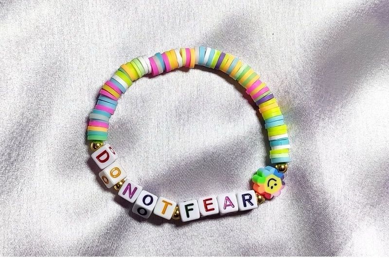 Colorful Custom name bracelet