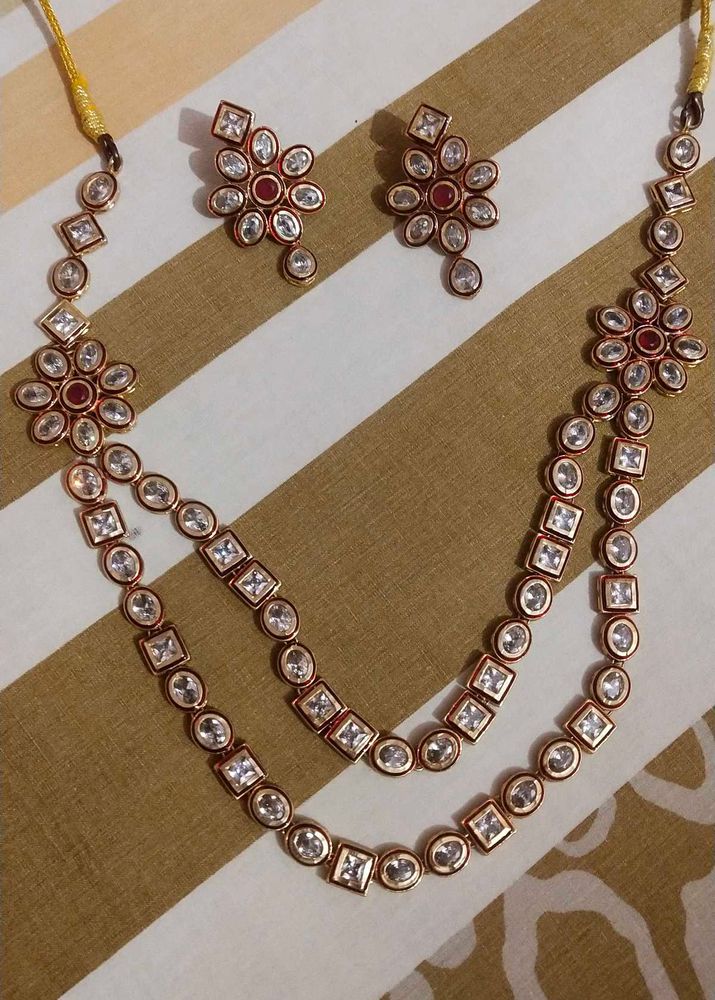 Kundan Necklace Set