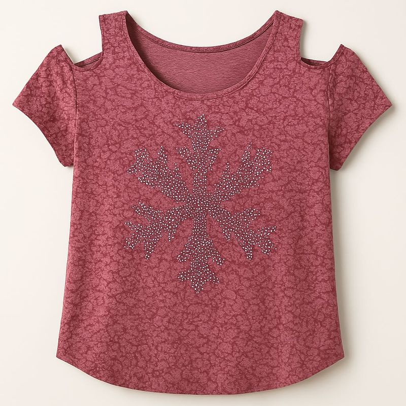 Cute Cold Shoulder Top
