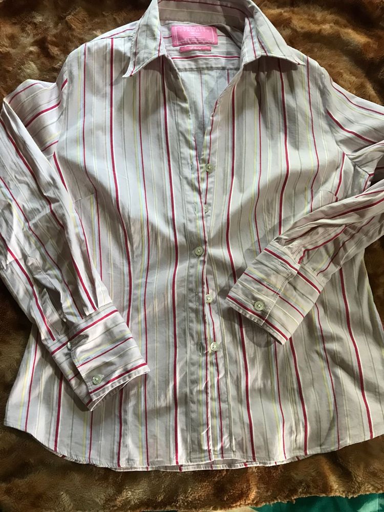 Pink Stripes Shirt