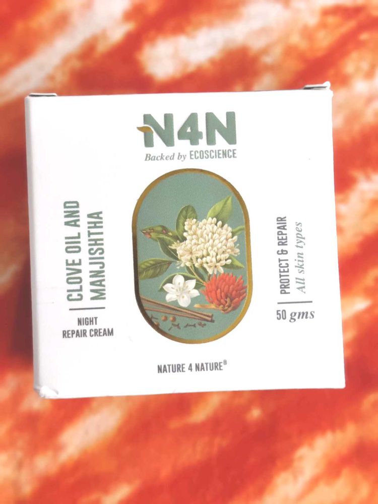N4N Night Repair Cream And Serum Combo