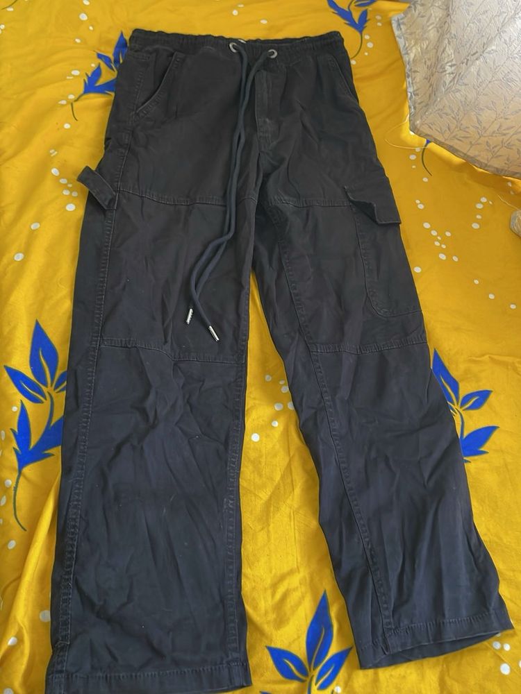 Black Cargo Pants