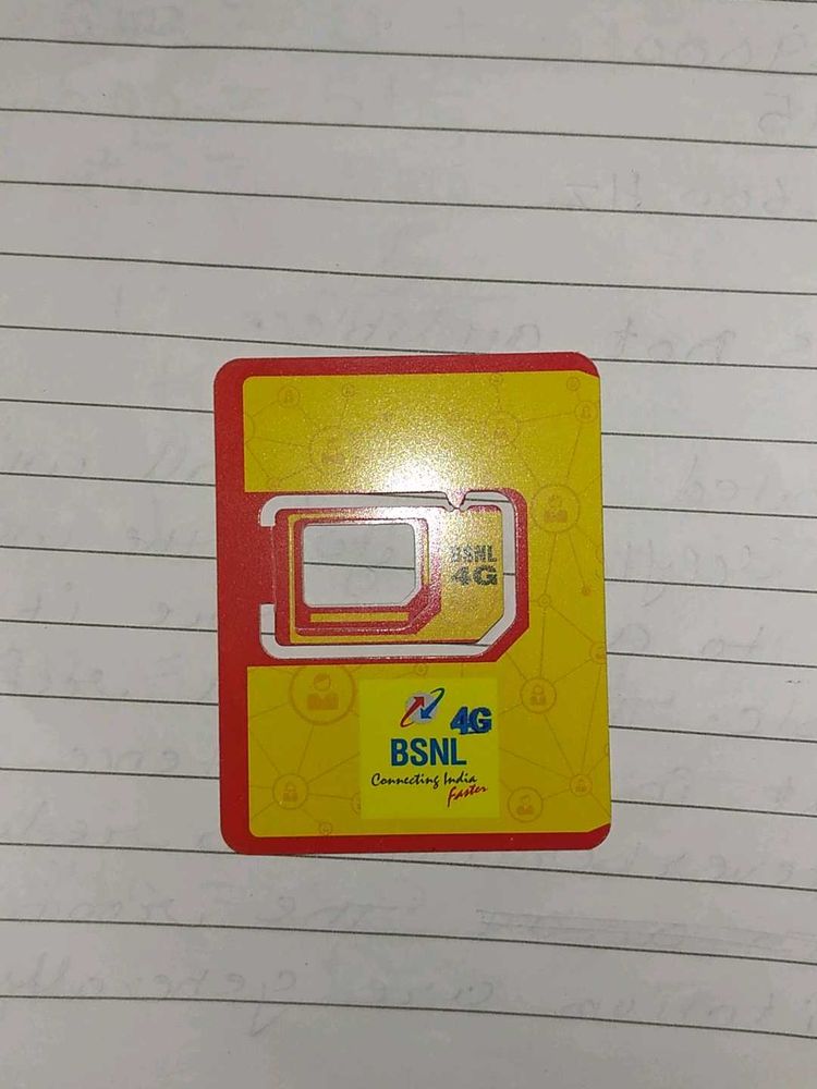 BSNL 4G SIM UPGRATE PACK OF 1 BUY  GET ONE FREE