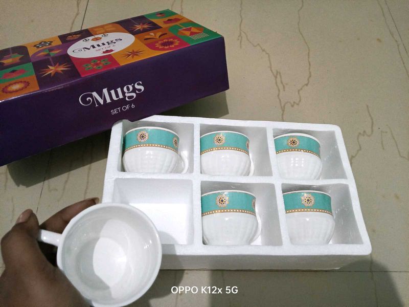 📢Offer Set Of 6 Tea Coffee Mugs