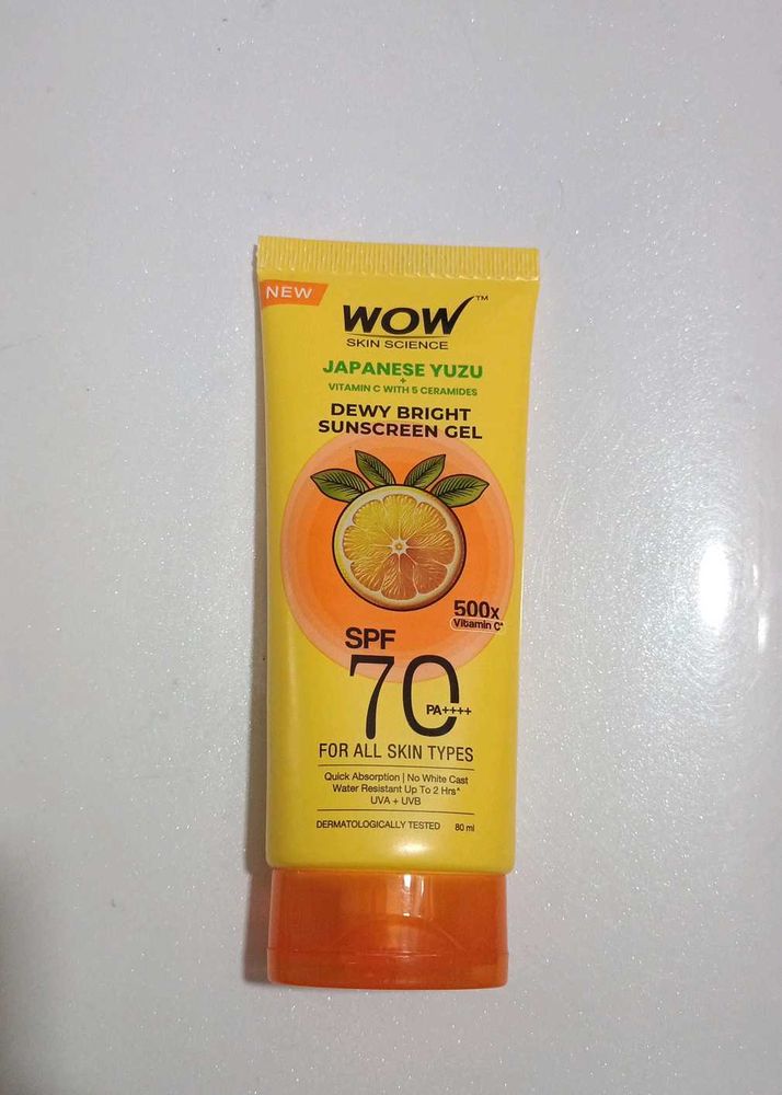 WOW Skin Science Japanese Yuzu Sunscreen