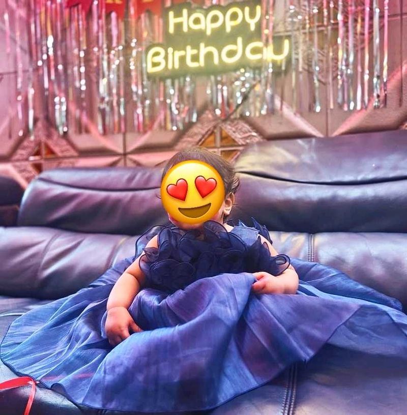 Baby Girl&#39;s Birthday Dress