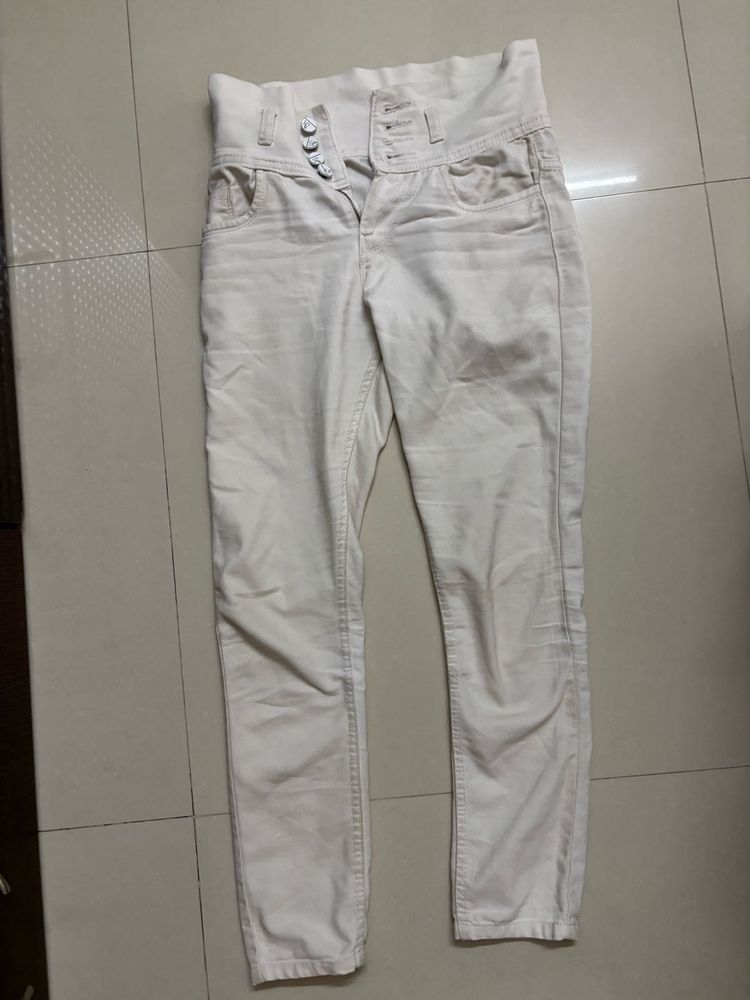 White Jeans