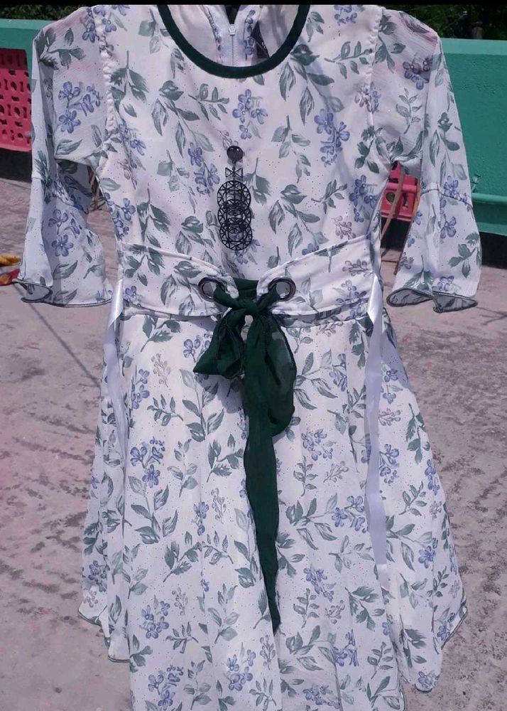 Floral Print Mini Dress