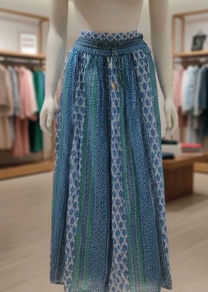 Boho Print Maxi Skirt