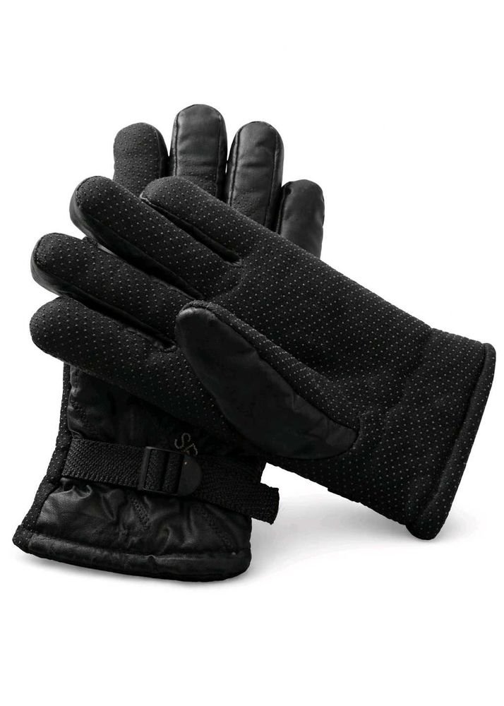Black Winter Gloves