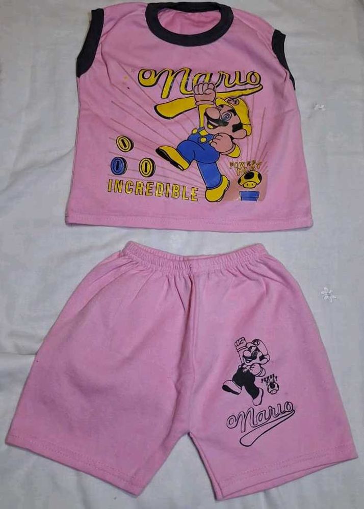 Mario Bros Kids Outfit