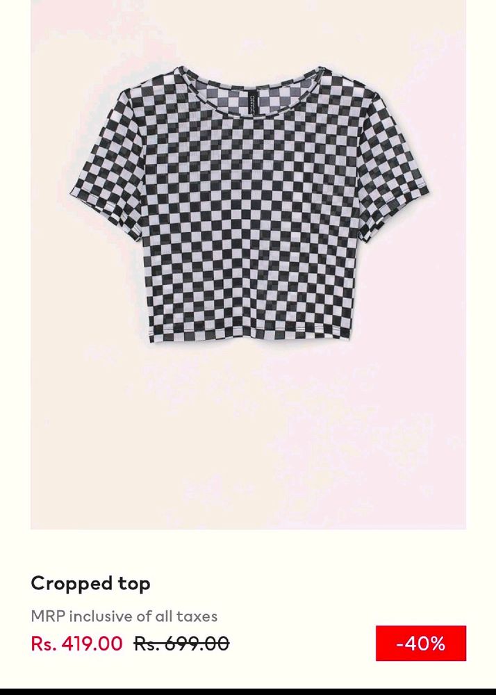 H&amp;M Cropped Top