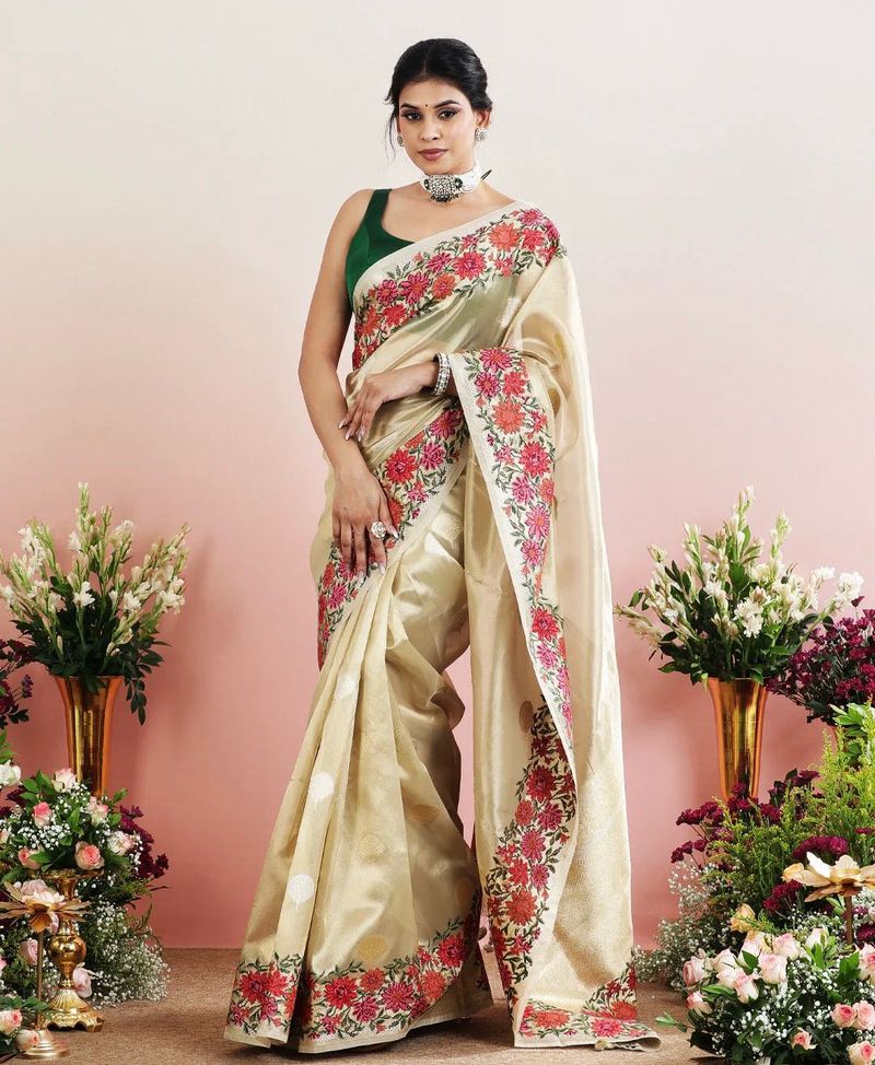 Tissue Organza Saree