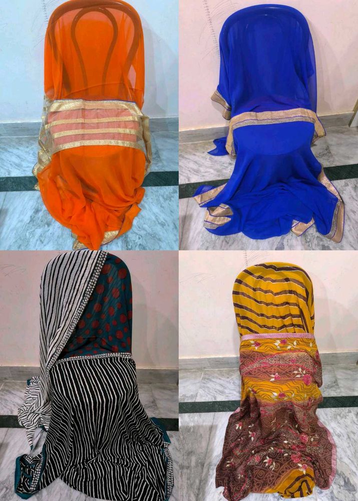 Set of 4 elegant sarees