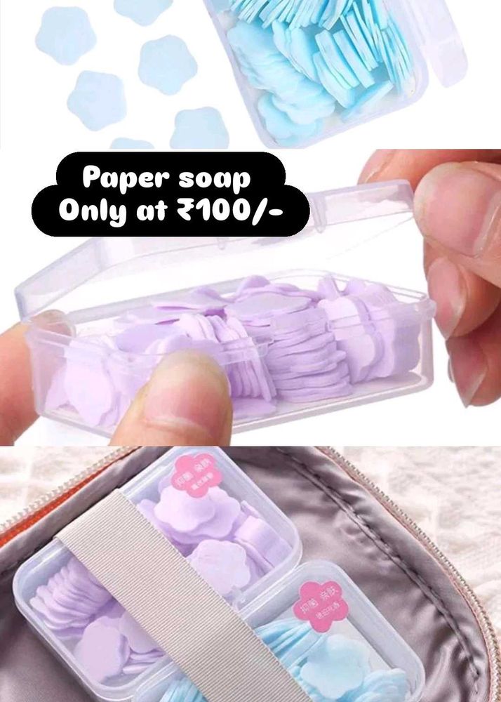 Portable Paper Soap