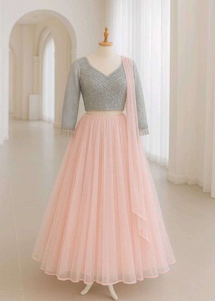 Pink Lehenga Choli Set
