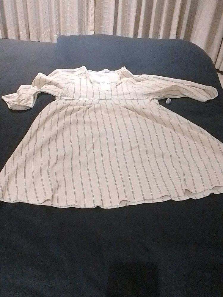 Brand New Lovely Beige Dress