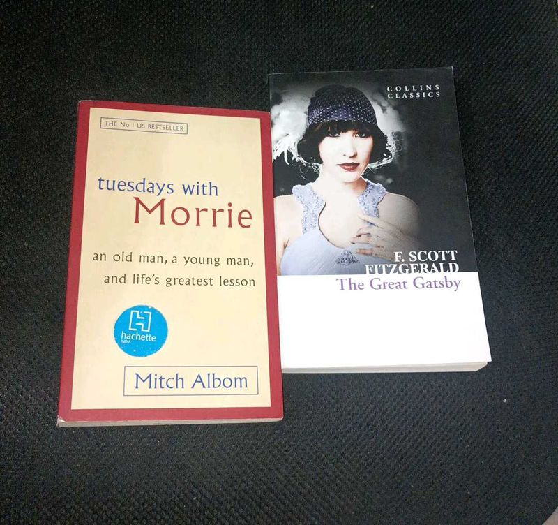 Tuesday's with Morrie &amp; Great Gatsby