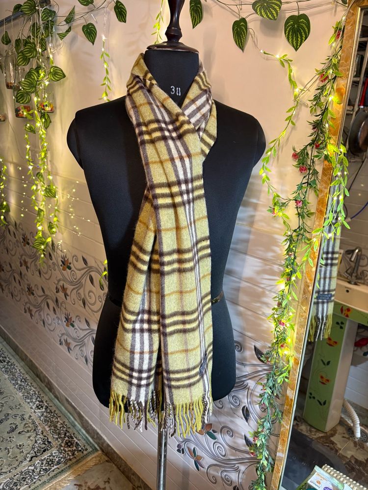 Burberry Cashmere Scarf Unisex ❤️