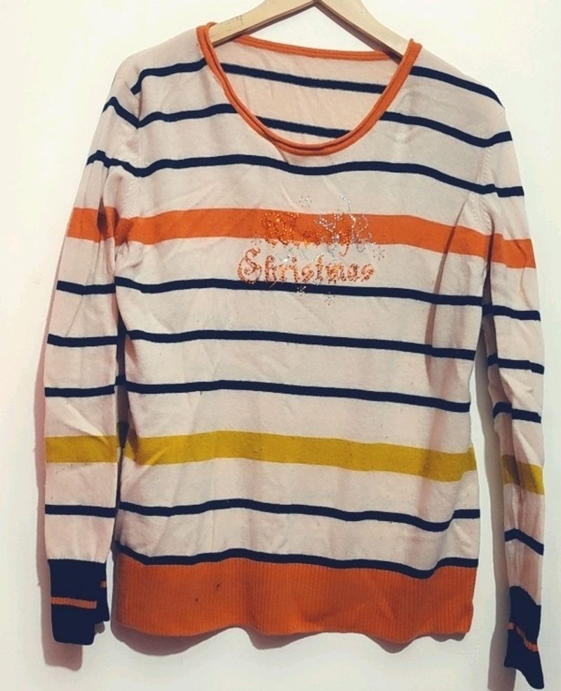 Multi Color Winter Top For Girl Or Woman 38 Bust