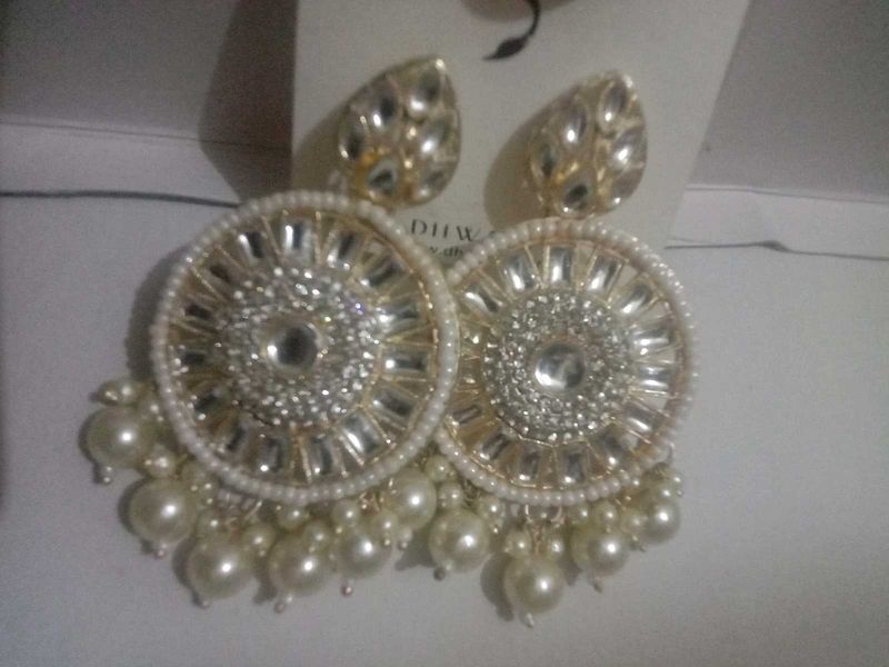 Elegant Pearl Drop Earrings