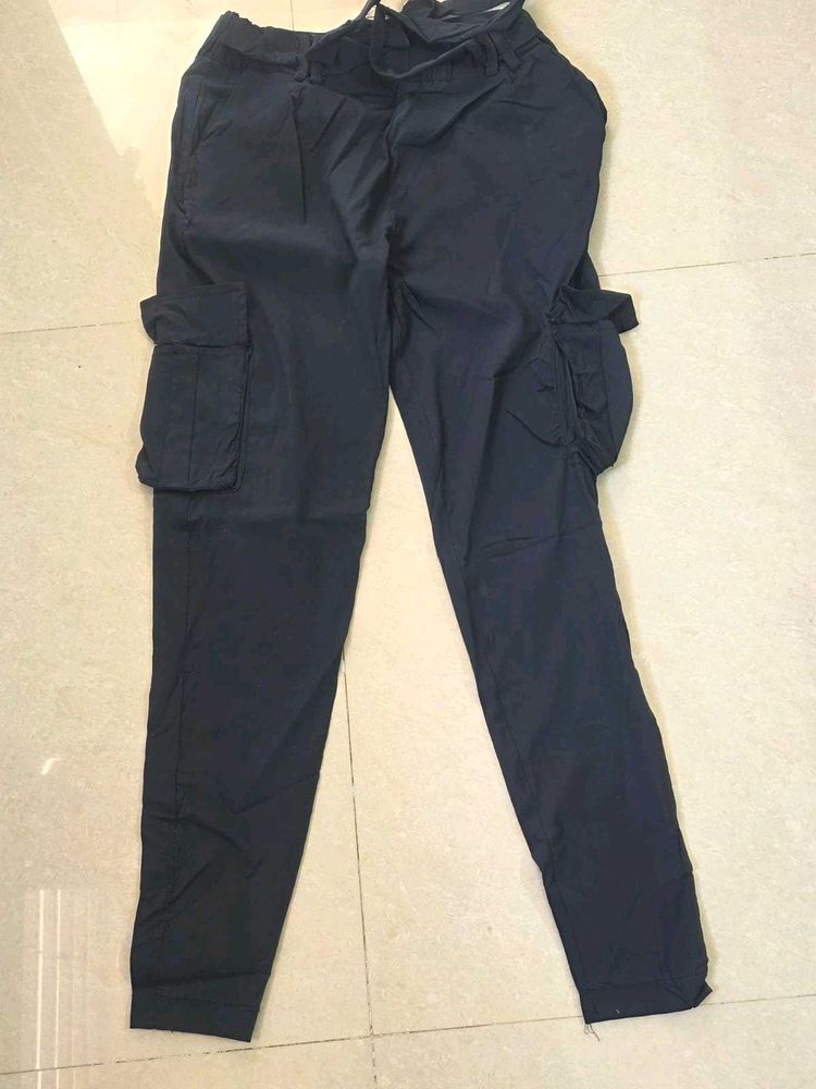 Navy Cargo Pants