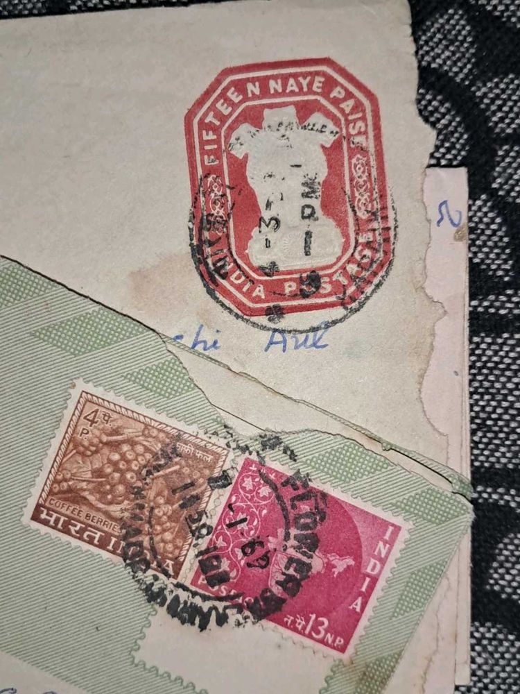 1960s Vintage postal letters