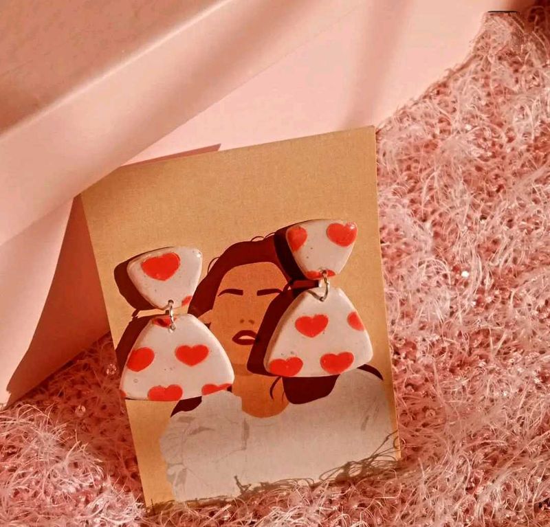 Heart Dangle Earrings