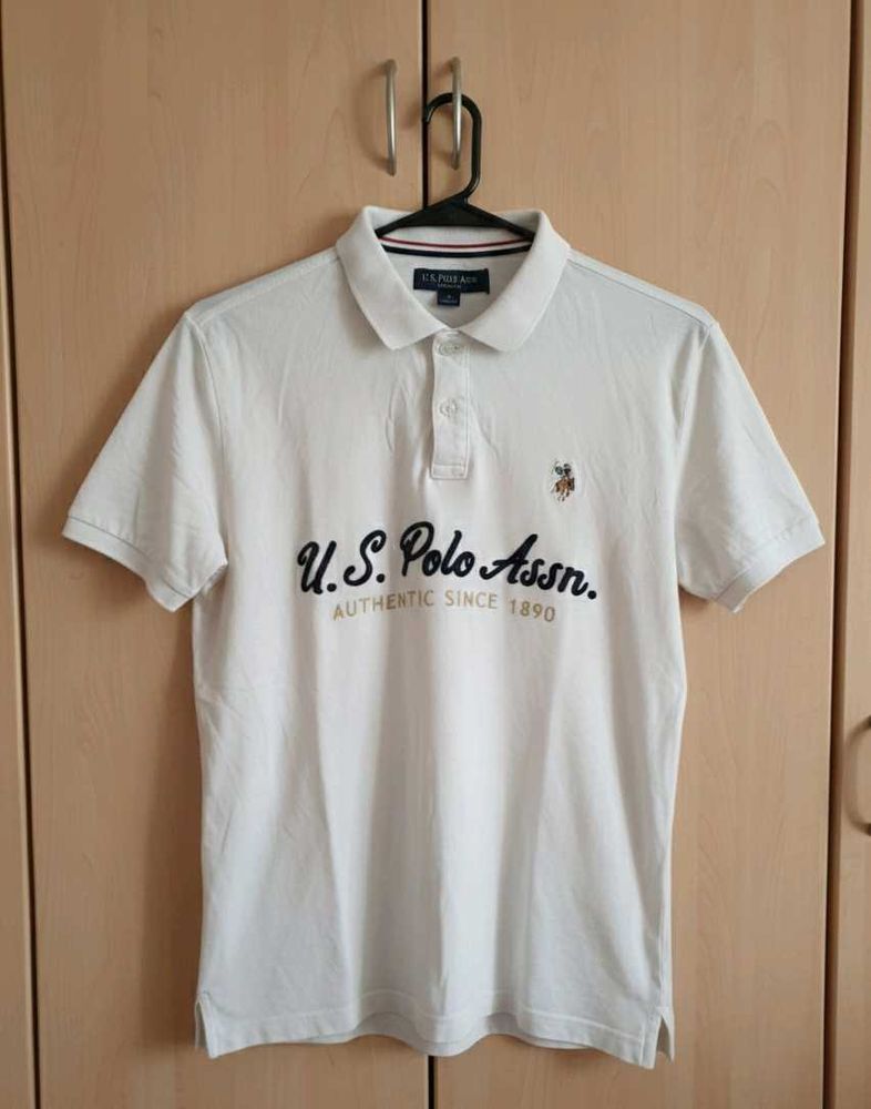 Original U.S. Polo Assn. White Pol