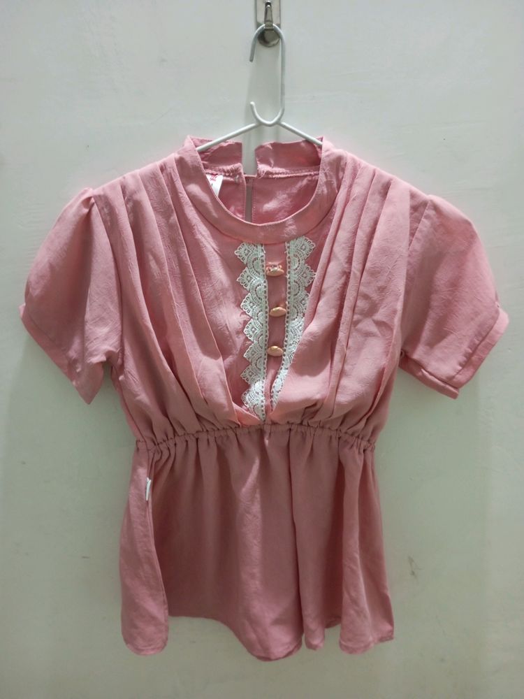 Pink Korean Top