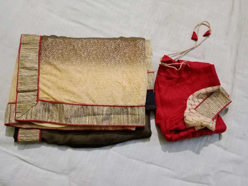 Multicolour Saree