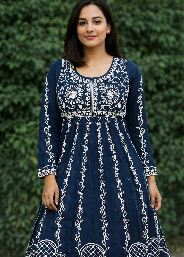 Elegant Embroidered Kurta Dress