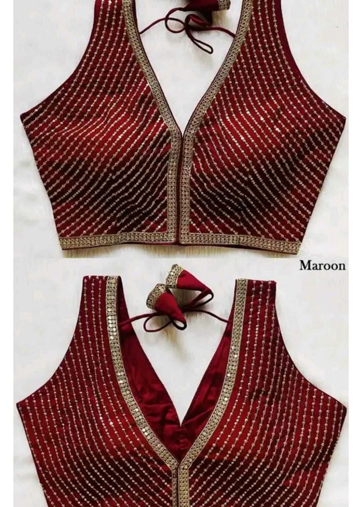 Bollywood Designer Sequence Work Stitched Blou