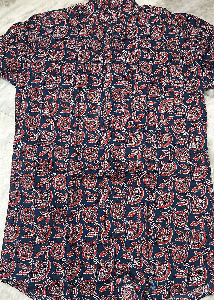 SANGANERI PRINT SHIRT