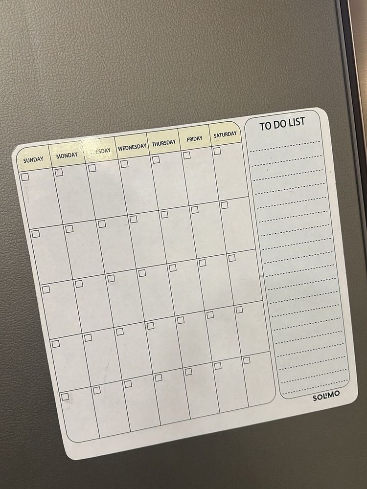 Solmo Calendar Whiteboard