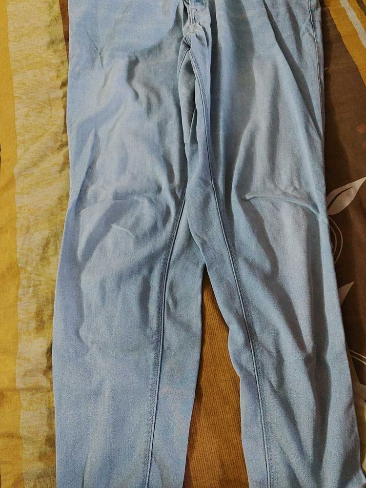 Light Wash Denim Jeans