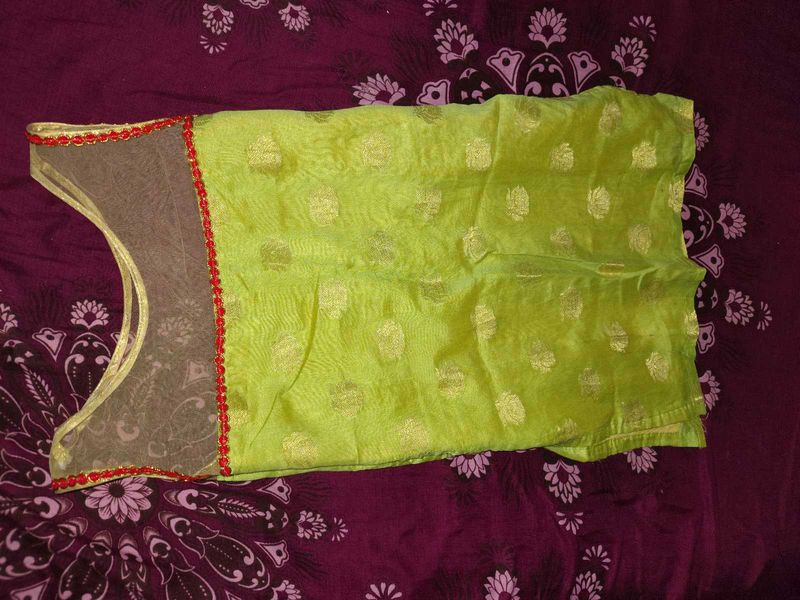 Stylish Green Ethnic Blouse