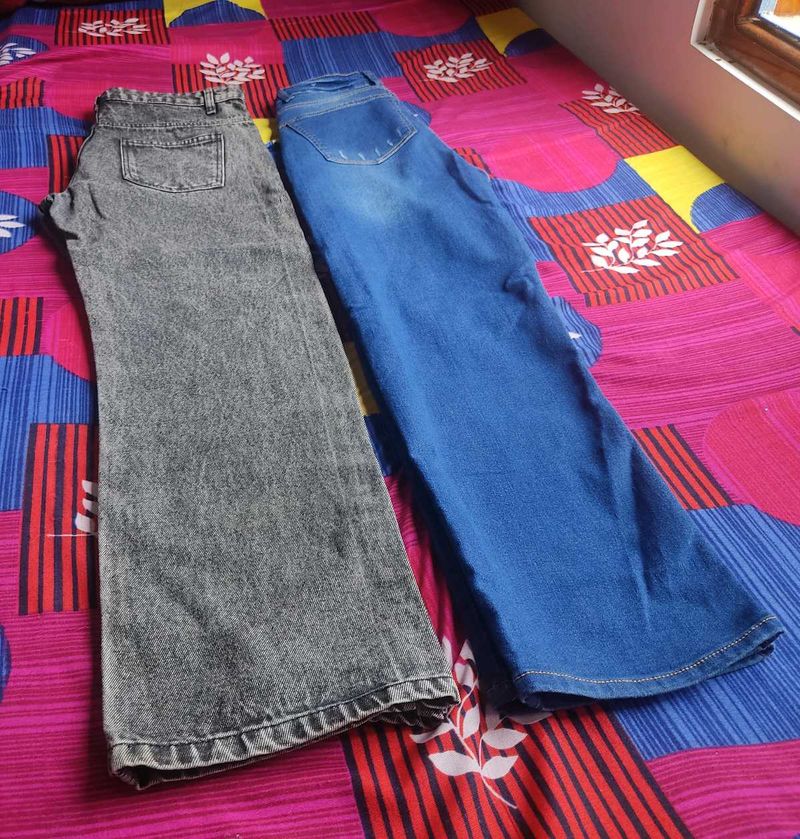Combo Straight Jeans