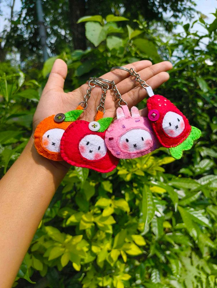 Felt Plushie Keychains